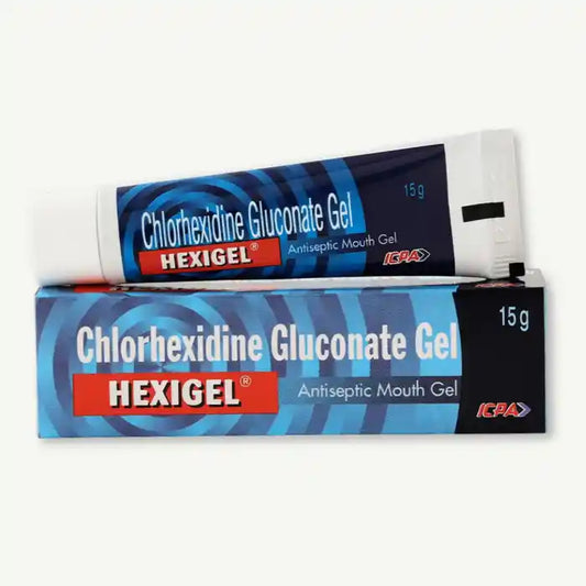 Hexigel 1% Chlorhexidine Gluconate Antiseptic Mouth Gel, 15g