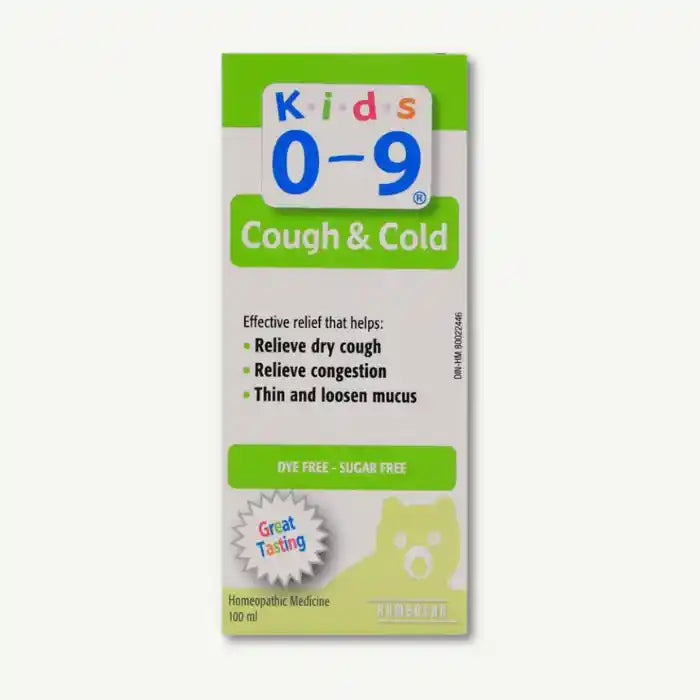 Homeocan Kids Cough & Cold Syrup (0-9 Years), 100ml