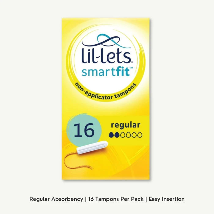 Lil Lets Smart Fits Tampons with Regular Absorption 16 per pack