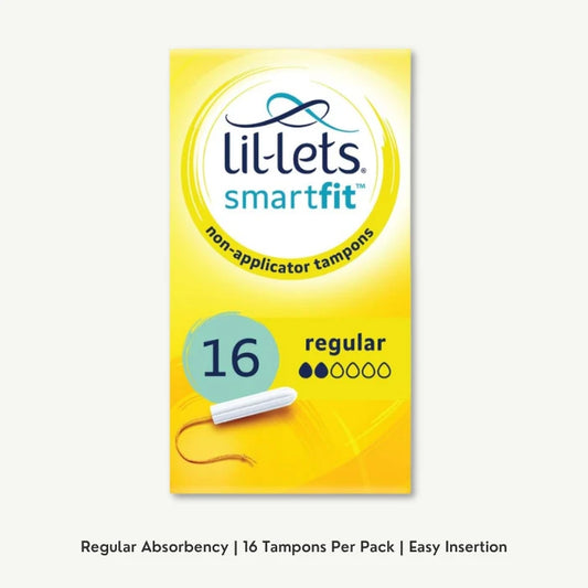 Lil Lets Smart Fits Tampons with Regular Absorption 16 per pack