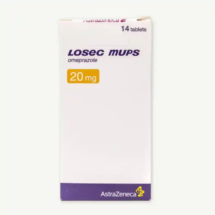 Losec 20mg Omeprazole, 14 Capsules
