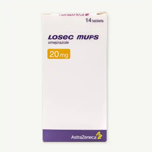 Losec 20mg Omeprazole, 14 Capsules