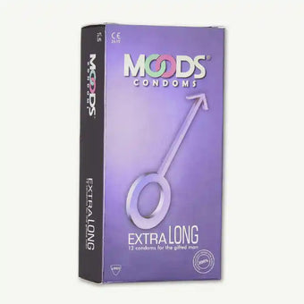 compare product Moods Extra Long Condoms, 12 Pieces