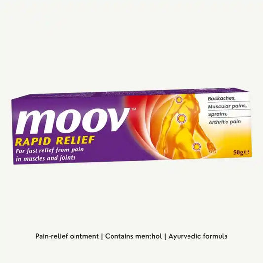 Moov Rapid Relief Fast Pain in Muscles & Joints Ointment, 50g