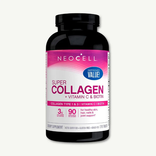 Neocell Super Collagen 1& 3 + Vitamin C & Biotin Tablets, 270 Tablets