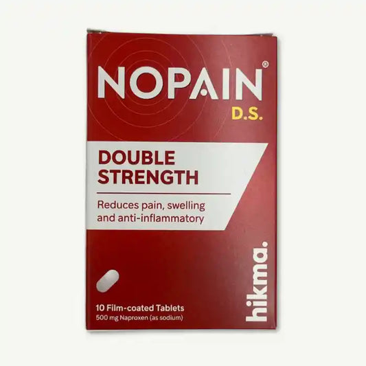 Nopain DS 500mg Naproxen, 10 Tablets
