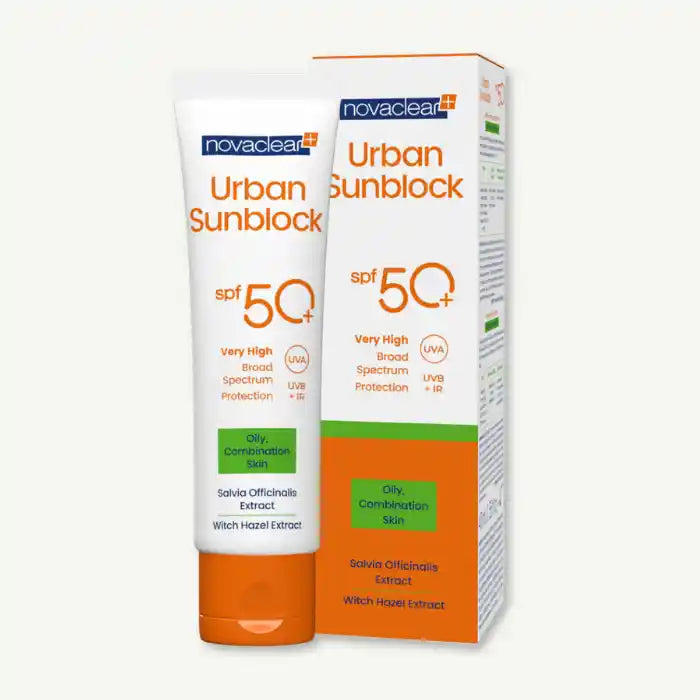 Novaclear Urban Sunblock Spf50 Oily Skin, 40ml