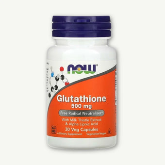 compare product Now 500mg Glutathione Antioxidant Supplement, 30 Capsules