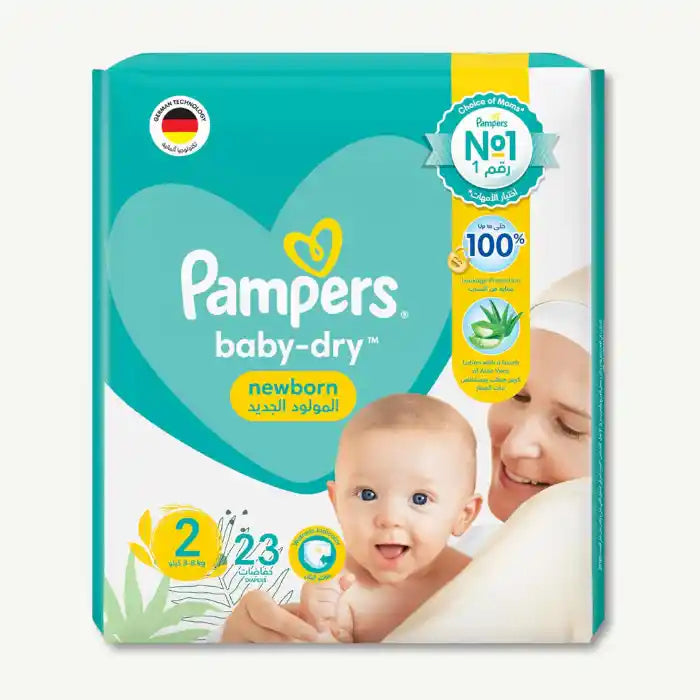 Pampers Baby Dry Diapers Size 2 23 pcs