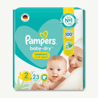 compare product Pampers Baby Dry Diapers Size 2 23 pcs