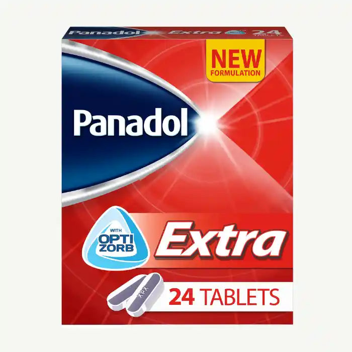 Panadol Extra With Optizorb For Tough Pain Relief, 24 Tablets