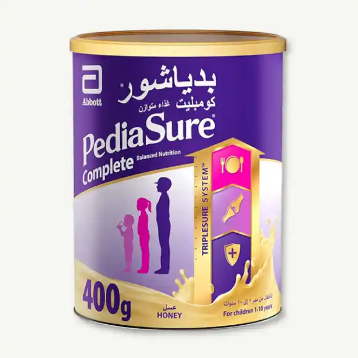 Pediasure Complete Milk Formula Honey Flavor (1-10 Years), 400g