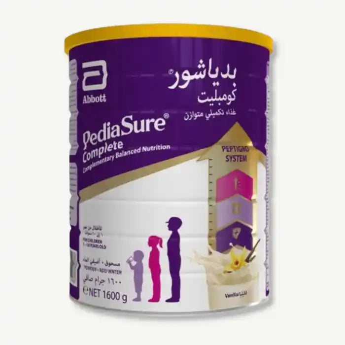 Pediasure Complete Milk Formula Vanilla Flavor (1-10 Years), 1.6kg