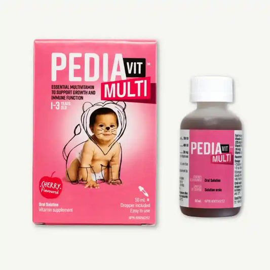 Pediavit Multivitamins Supplement Cherry Flavor for Children (0-3 Years), 50ml