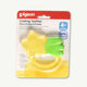 Pigeon Green & Yellow Cooling Teether for Babies (4+ Months), 1 Piece