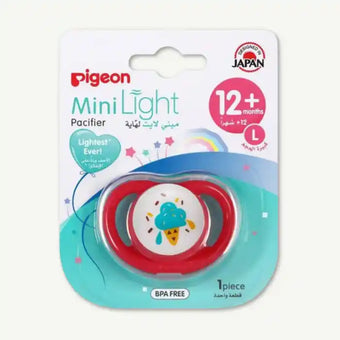compare product Pigeon Mini Light Green Large Pacifier (12+ Months), 1 Piece