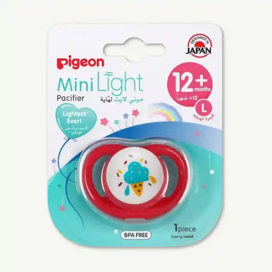 Pigeon Mini Light Green Large Pacifier (12+ Months), 1 Piece