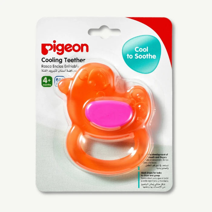 Pigeon Orange Cooling Teether (4+ Months), 1 Piece