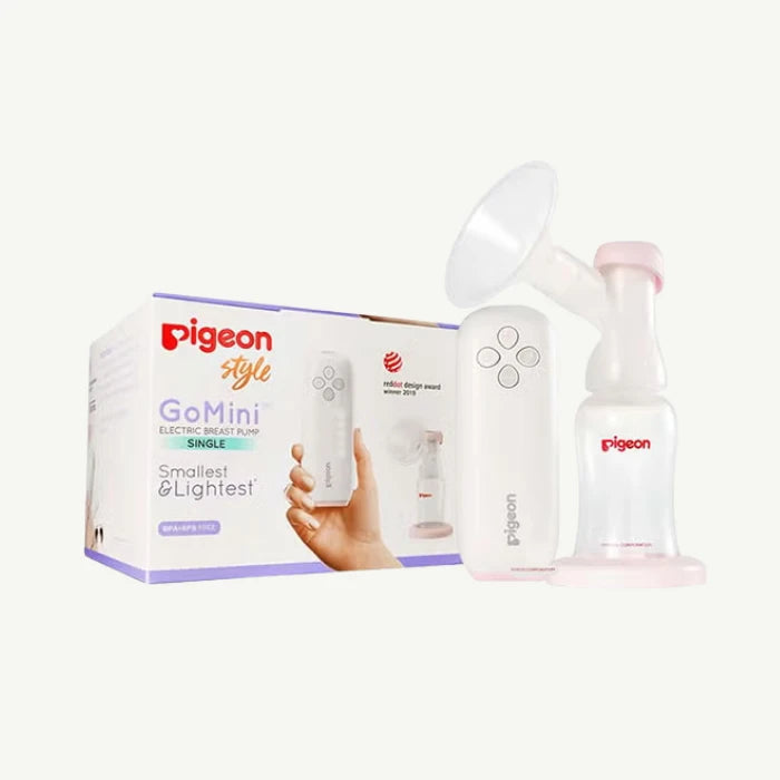 Pigeon Style Go Mini Pink & White Electric Breast Pump, 1 Pack