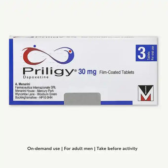compare product Priligy 30Mg Tablets, 3 Count