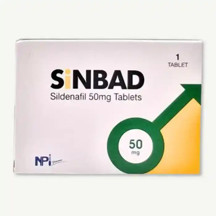 Sinbad 50mg Tablets, 1 Tablet