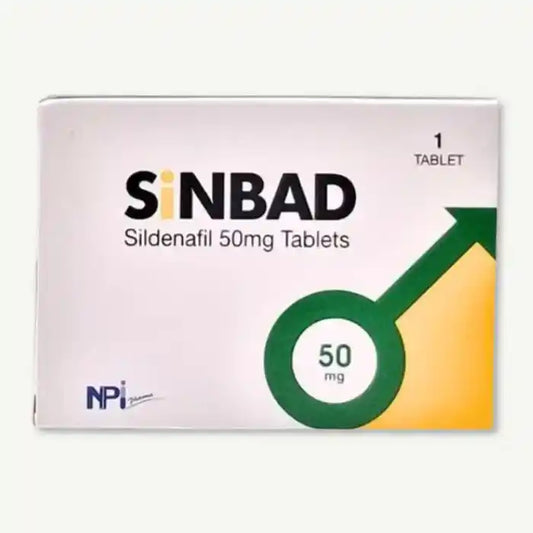 Sinbad 50mg Tablets, 1 Tablet