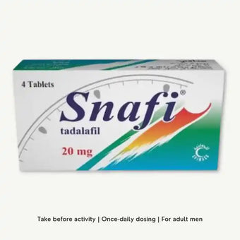 compare product Snafi 20 Mg Tablet 4 Tabs