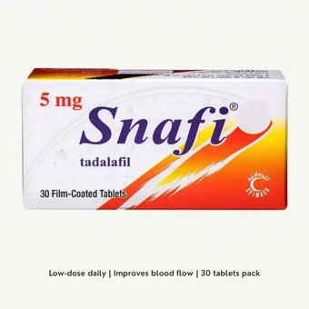 compare product Snafi 5mg Tablets, 30 Tablets
