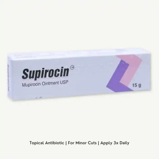 Supirocin Mupirocin Ointment, 15g
