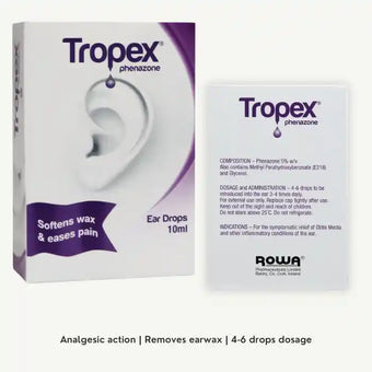 compare product Tropex Ear Drops 10 ml