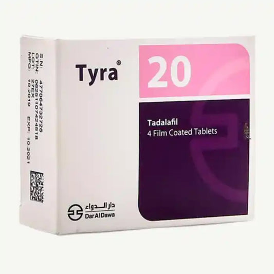 Tyra 20 Mg 4 Tablets