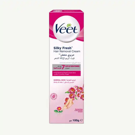 Veet Hair Removal Cream for Normal Skin Legs & Body, 100g