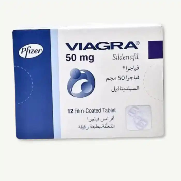 Viagra 50Mg Tablets, 12 Pieces