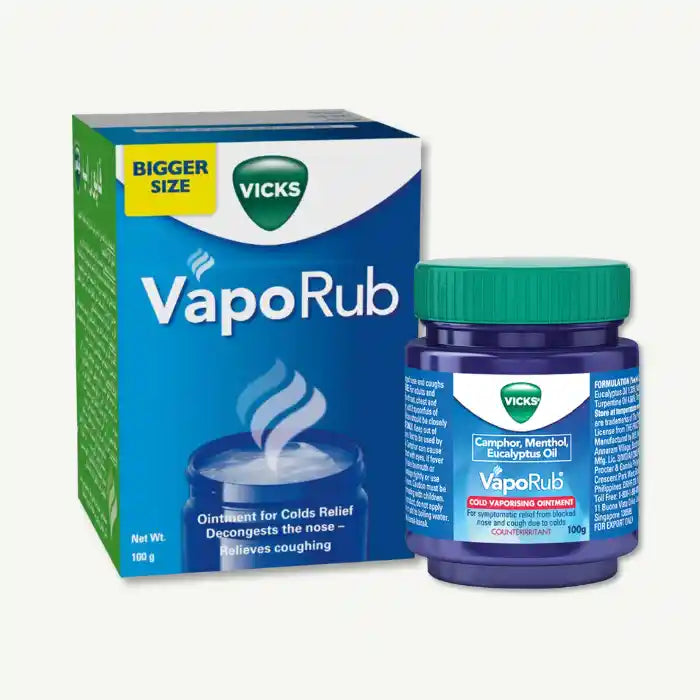 Vicks Vaporub Ointment, 100g