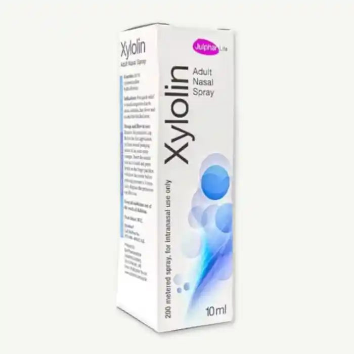 Xylolin 0.1% Xylometazoline Hydrochloride Nasal Spray for Adults, 10ml