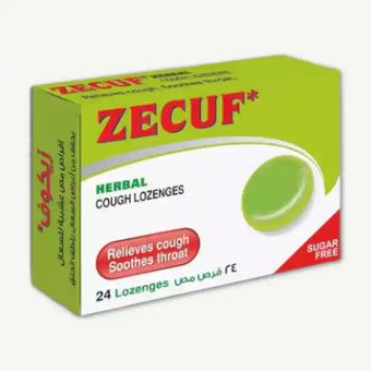 compare product Zecuf Lozenges Sugar Free 24 S