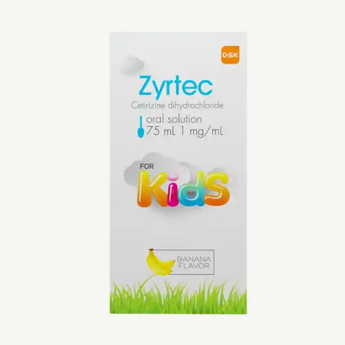 Zyrtec 1 mg/ml Oral Solution 75 ml
