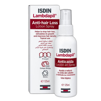 compare product Isdin Lambdapil Anti-Hair Loss Lotion Spray, 125ml